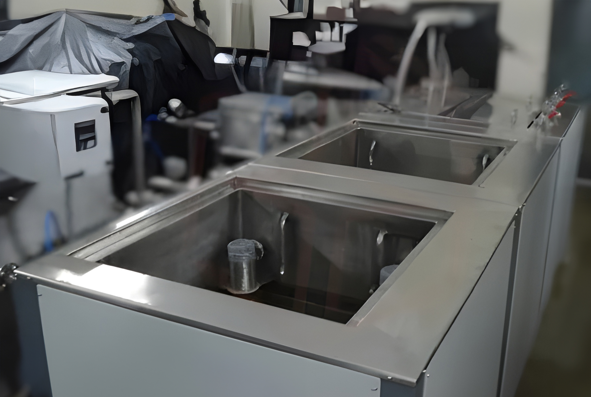 Lead frame washing system